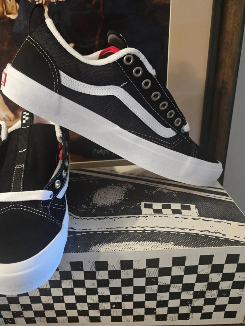 Vans Skate Old Skool 36 Black White VN000D5RBA2 Men's Size 13 Shoes NEW